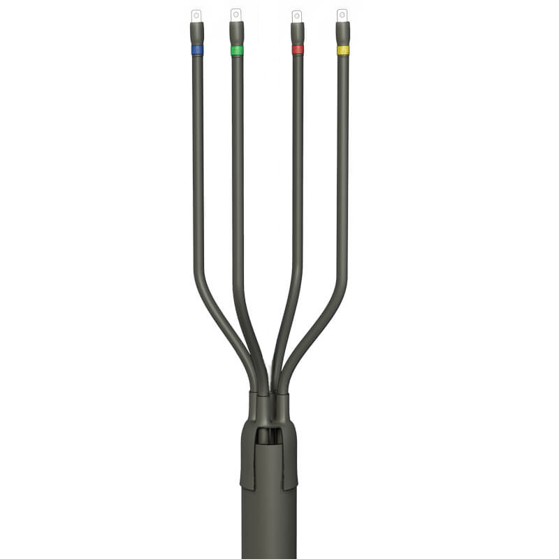 Муфта кабельная концевая до 1 кВ 4-х жильная ЗЭТАРУС 4 ПКВ(Н)Тп-1 (25-50) с наконечниками (zeta20628) Клеммы, сжимы, разъемы